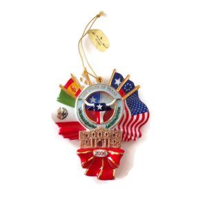 The First Annual Texas Pride Texas Ornament 2006 Danbury Mint ESC3055